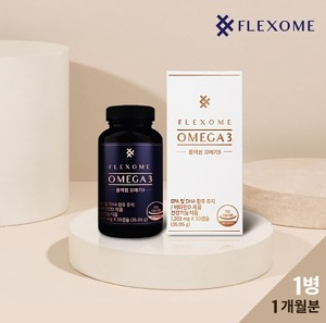 서포트유l플렉썸 알티지오메가3 비타민D 202mg x 30캡슐 (1개월분)